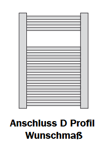 Anschluss D-Profil Wunschmaß