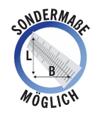 Sondermaße möglich