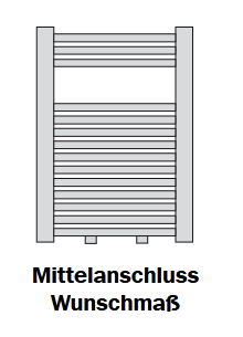 Mittelanschluss Wunschmaß